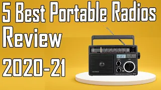5 Best Portable Radios Review 2021