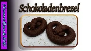 Brezeln kekse Rezept / Schokoladenbrezel Rezept - Backanleitung von HomeBackDE