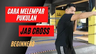 Cara melempar pukulan Jab Cross | Beginners