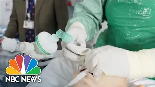 Front Line Healthcare Workers Speak Out About Handling Coronavirus Patients | NBC News NOW