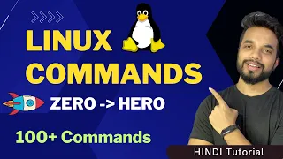 Linux Command Line in One Video: 100 Commands Tutorial in Hindi for Beginners | MPrashant
