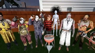 Dead by Daylight VS Friday The 13th - Barbeque Party