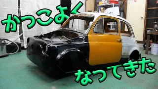 フロントを仕上げたい！作業に行き詰りながら進む！【#22 Fiat】