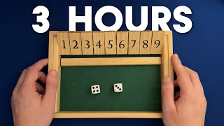 ASMR | 3 HOURS OF SHUT THE BOX