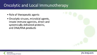 JITC Oncolytic and Local Immunotherapy Section