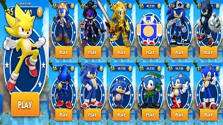 Sonic Dash - All 13 Sonic Skins Running Boss Battle Eggman and Zazz - Android Gameplay Pirate Sonic