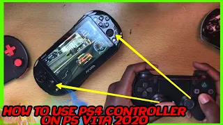How to use a ps4 controller on the Ps Vita 2020!