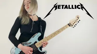 MASTER OF PUPPETS - METALLICA | 35th Anniversary | Guitar Cover + Solos (4K) by Anna Cara