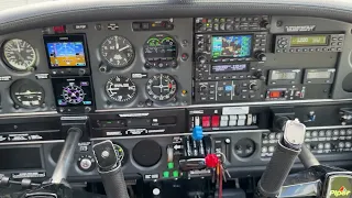 Piper Arrow IFR cockpit tour with Garmin G5s, GFC500 and more
