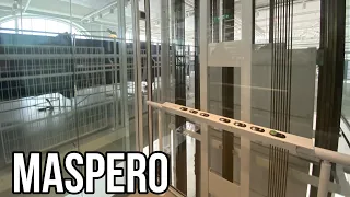 Абсолютный Эксклюзив! Полностью Прозрачные Лифты Maspero 2021 года @ ГЭС 2, Москва