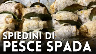 SPIEDINI DI PESCE SPADA di Betty e Marco - Ricetta facile e veloce