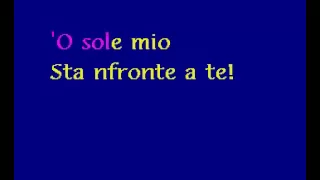 KARAOKE: O sole mio