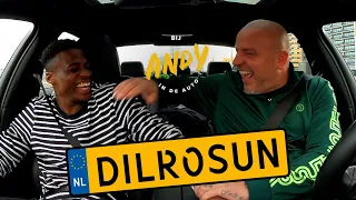 Javairo Dilrosun - Bij Andy in de auto!