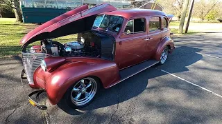 Test Drive 1939 Chevrolet Sedan SOLD $25,900 Maple Motors #1393