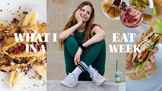 WHAT I EAT IN A WEEK to feel GOOD // vegan & intuitive //