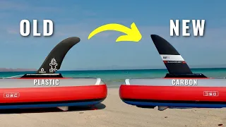 Does CHANGING the fin on your Paddle Board make a DIFFERENCE?