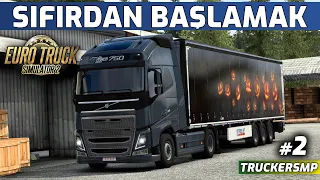 DUİSBURG YOLUNDA YÜK TAŞIDIM // TRUCKERSMP SIFIRDAN HAYAT | Euro Truck Simulator 2