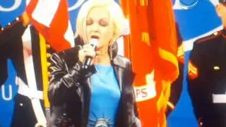 Cindi Lauper Botched Lyrics To National Anthem 2011 U.S. Open 9/10 (FULL VIDEO)