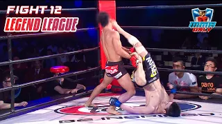 Injured Knee, still Fight for the Glory | Fight 12 | Legend League | MMA ONLY