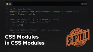 CSS Modules in CSS Modules