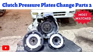 15 January 2024 suzuki mehran clutch plate pressure plate change @nazikkhan8999 part 2