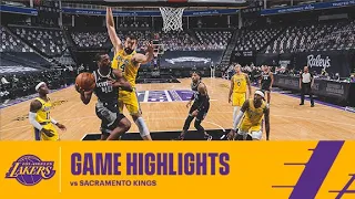 HIGHLIGHTS | Los Angeles Lakers at Sacramento Kings