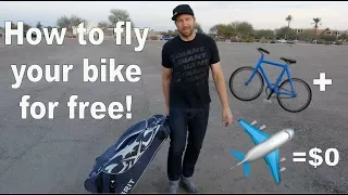 How to avoid paying to fly with your bike!