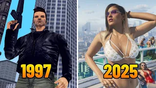 All Grand Theft Auto Trailers 1997-2025 (GTA 1 to GTA 6)