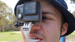 BEST GoPro Point Of View Mount - Pro Standard Mouth Grill | DansTube.TV