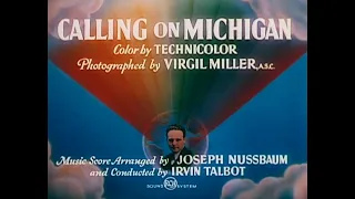 Calling on Michigan - 1949