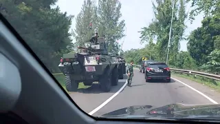 Reels Tank Tempur Mobil Lapis Baja | Konvoi Pasukan Tentara TNI Angkatan Bersenjata Indonesia Mantap