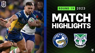 NRL 2023 | Parramatta Eels v New Zealand Warriors | Match Highlights