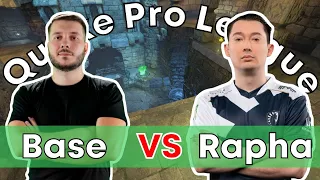 Base VS Rapha | Вебки игроков и комментарии на русском | QPL S3W2