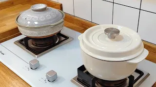 珐琅锅是智商税？实测看看和普通砂锅到底有什么区别？