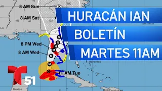 Huracán Ian entra al Golfo de México tras azotar Cuba, hay nueva vigilancia para Florida