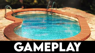 POOL CLEANING SIMULATOR Gameplay [4K 60FPS PC ULTRA]