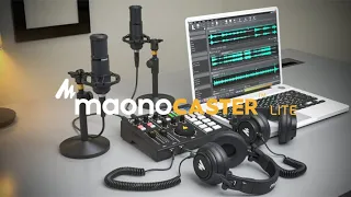 Maonocaster Lite - All-in-One Podcast Studio for Recording