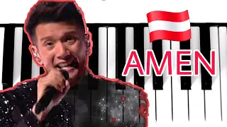 Vincent Bueno - AMEN - Piano Cover // Austria 🇦🇹 Eurovision 2021