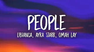 Libianca - People (Lyrics) ft. Ayra Starr, Omah Lay  | 15p Lyrics/Letra