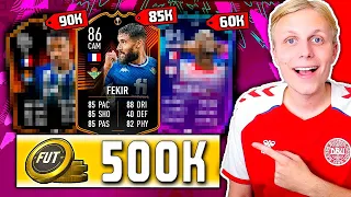 MIT NYE *FANTASTISKE* HOLD TIL 500K FT. DEN MEST OP SPILLER I SPILLET?! - FIFA 22 SQUAD BUILDER