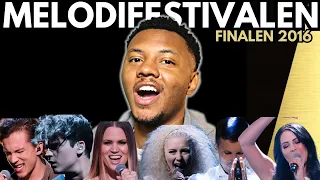 Melodifestivalen 2016 | American Reaction