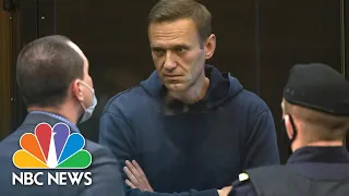 Putin Critic Alexei Navalny Returns To Court To Face More Charges | NBC News NOW