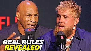 Mike Tyson & Jake Paul SET RECORD STRAIGHT about RULES for fight!