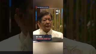 Marcos denies hand in Zubiri's ouster as Senate president