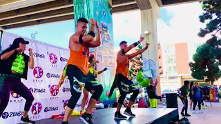 Zumba’s Brothers Twins Master Class, Chicano Park, October 23, 2021.