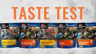 Freeze Dried Food Taste Test: MOUNTAIN HOUSE Edition!