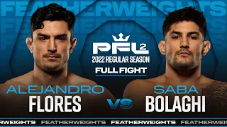 Alejandro Flores vs Saba Bolaghi | PFL 2, 2022