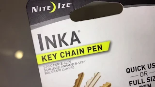 Nite Ize Inka Key Chain Pen Ink Waterproof for  Extreme Temps by Nite Ize  (02-01-2020)