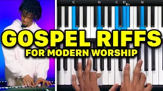 Learn 3 EPIC Gospel Keys Riffs - Worship Piano Tutorial