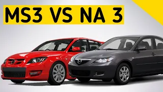MAZDASPEED 3 VS NA MAZDA 3 - What's the DIFFERENCE?